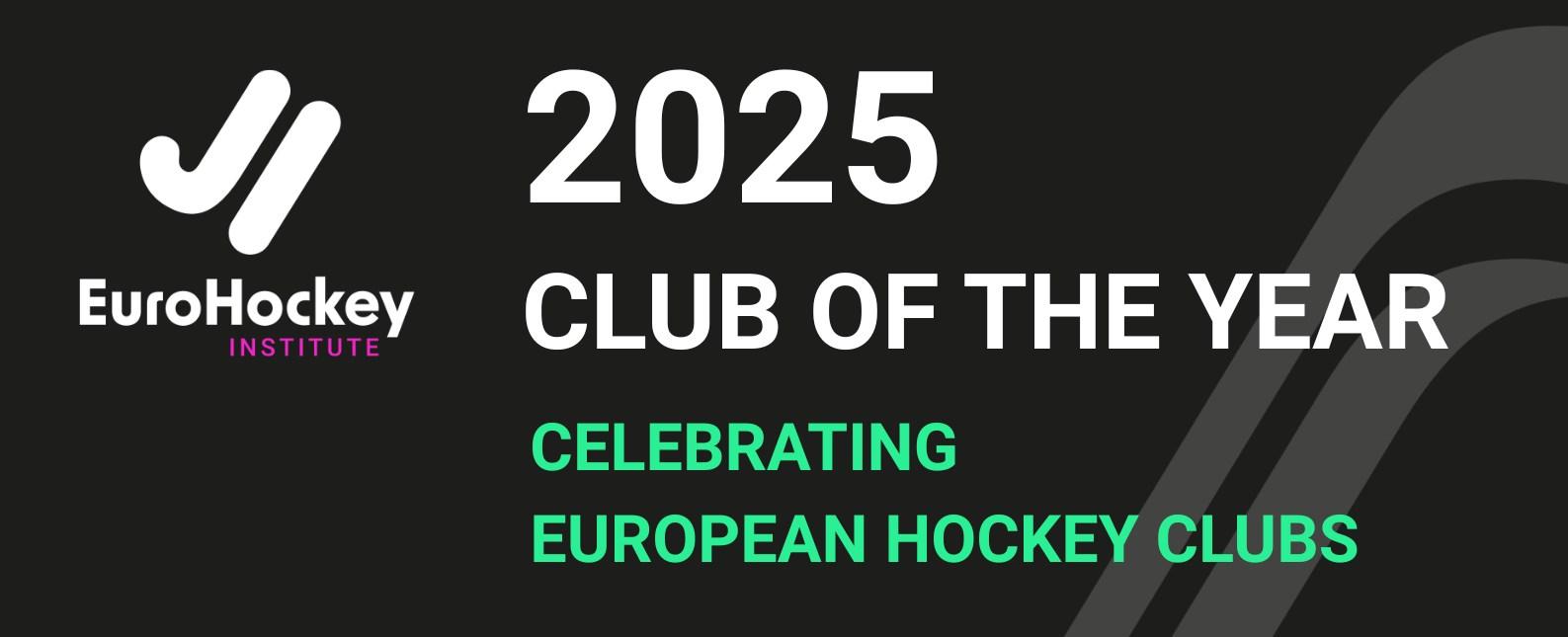 Nominations open for EuroHockey Club of the Year 2025